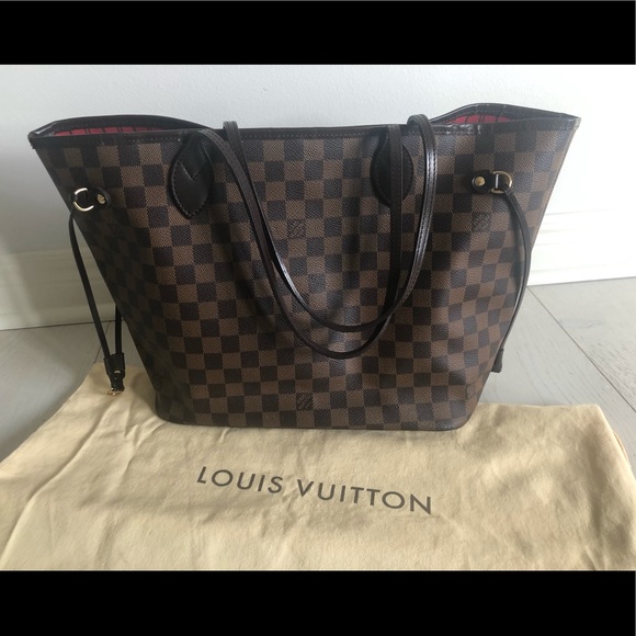 Louis Vuitton “Neverfull Tote Damier MM - Picture 1 of 5